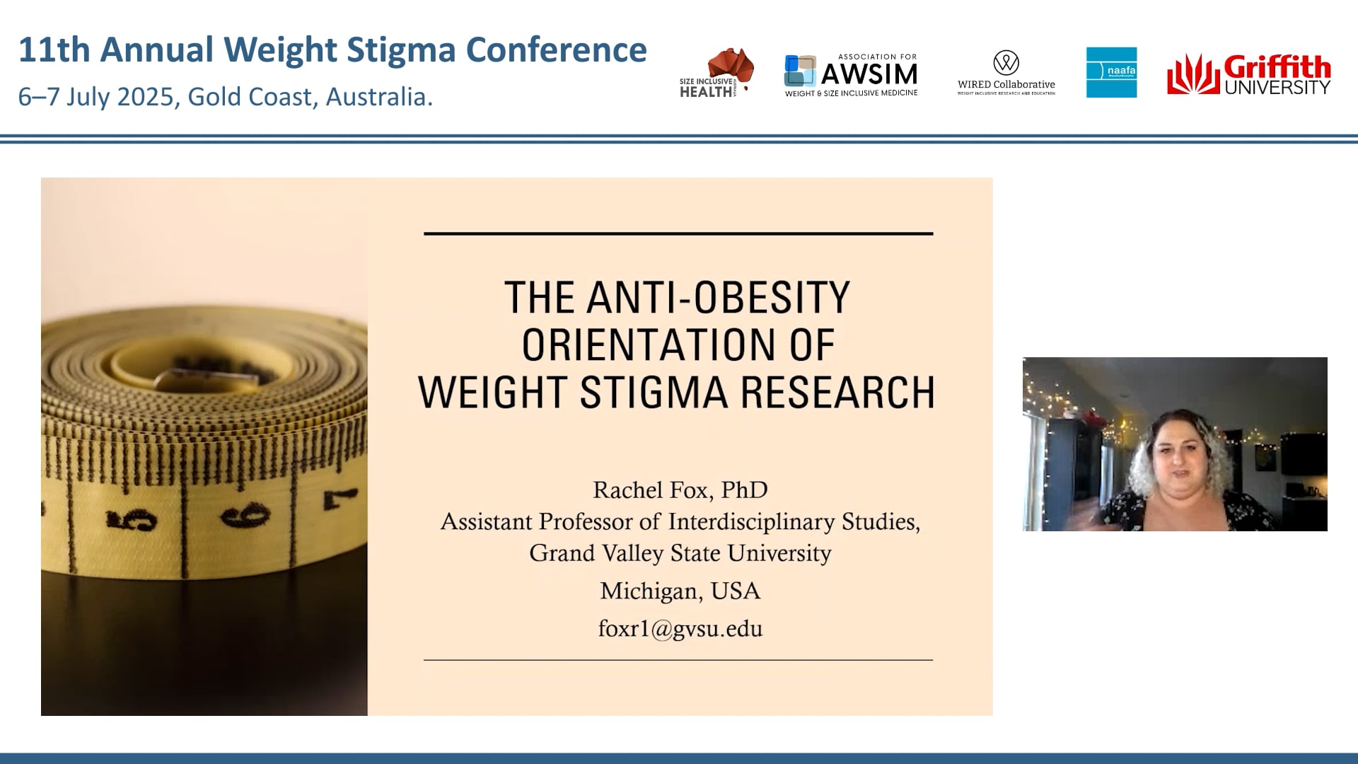 The anti-obesity orientation of weight stigma research, 1960-2024 Rachel Fox