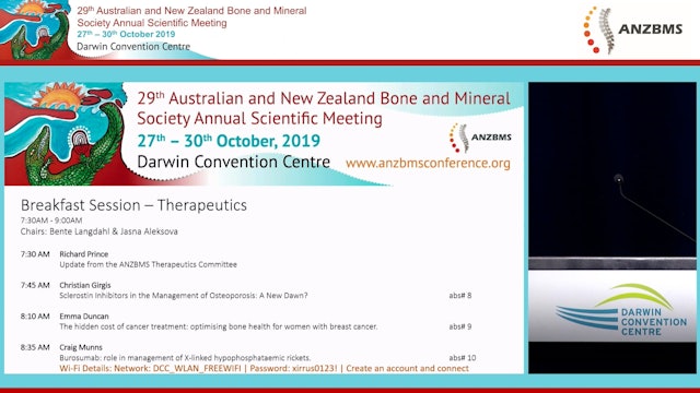 Update from the ANZBMS Therapeutics Committee Richard Prince