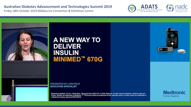A new way to deliver insulin Minimed  Lara Pack 670G
