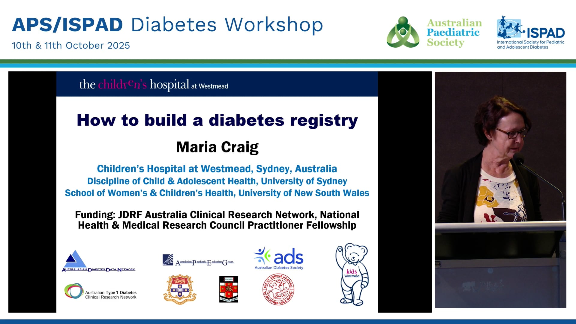 Australian T1D data - where are we going Maria Craig