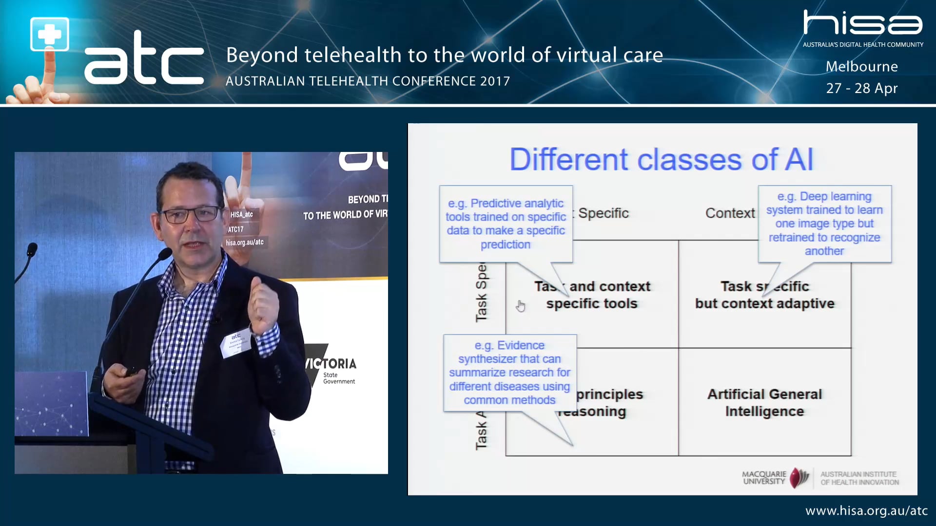 Artificial intelligence and its likely impacts healthcare Enrico Coiera