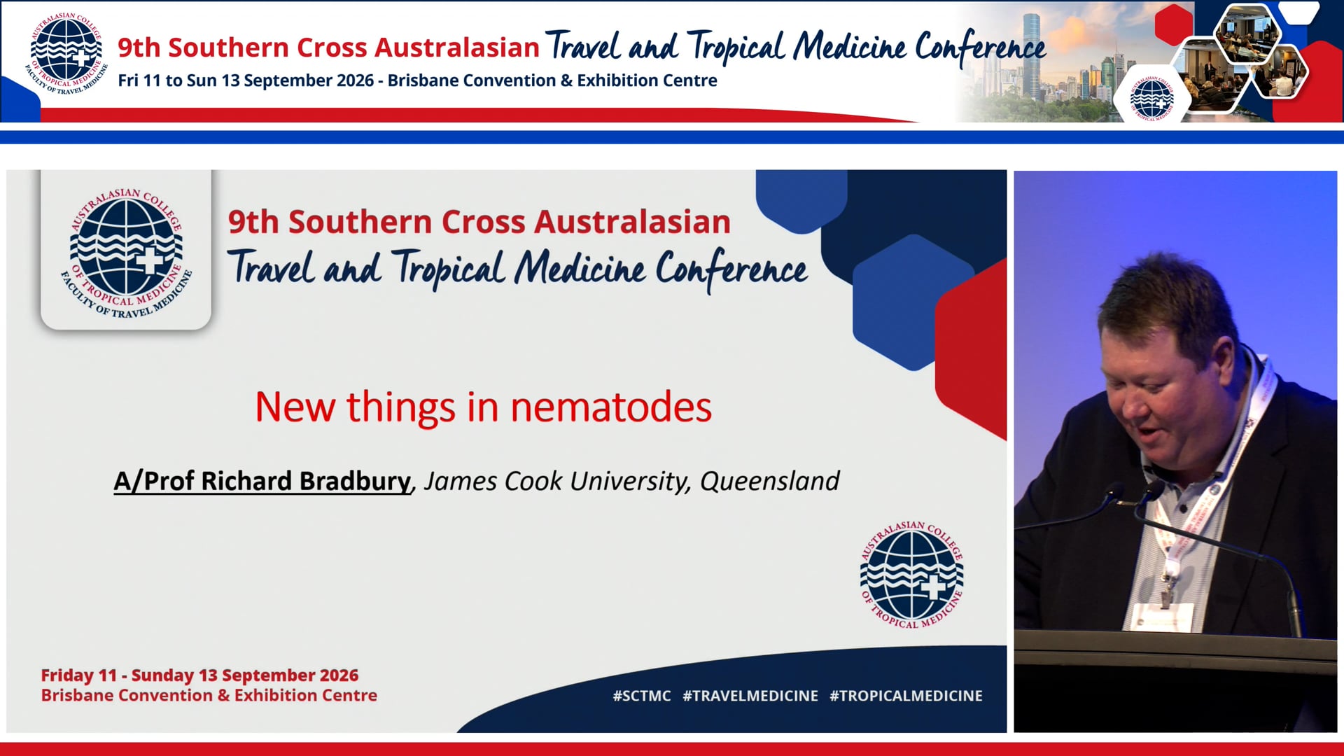 New things in nematodes AProf Richard Bradbury