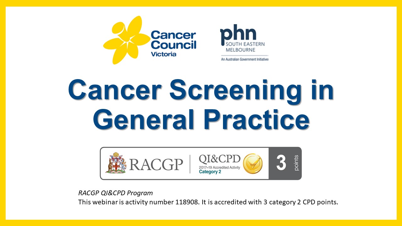 Cancer Screening In General Practice