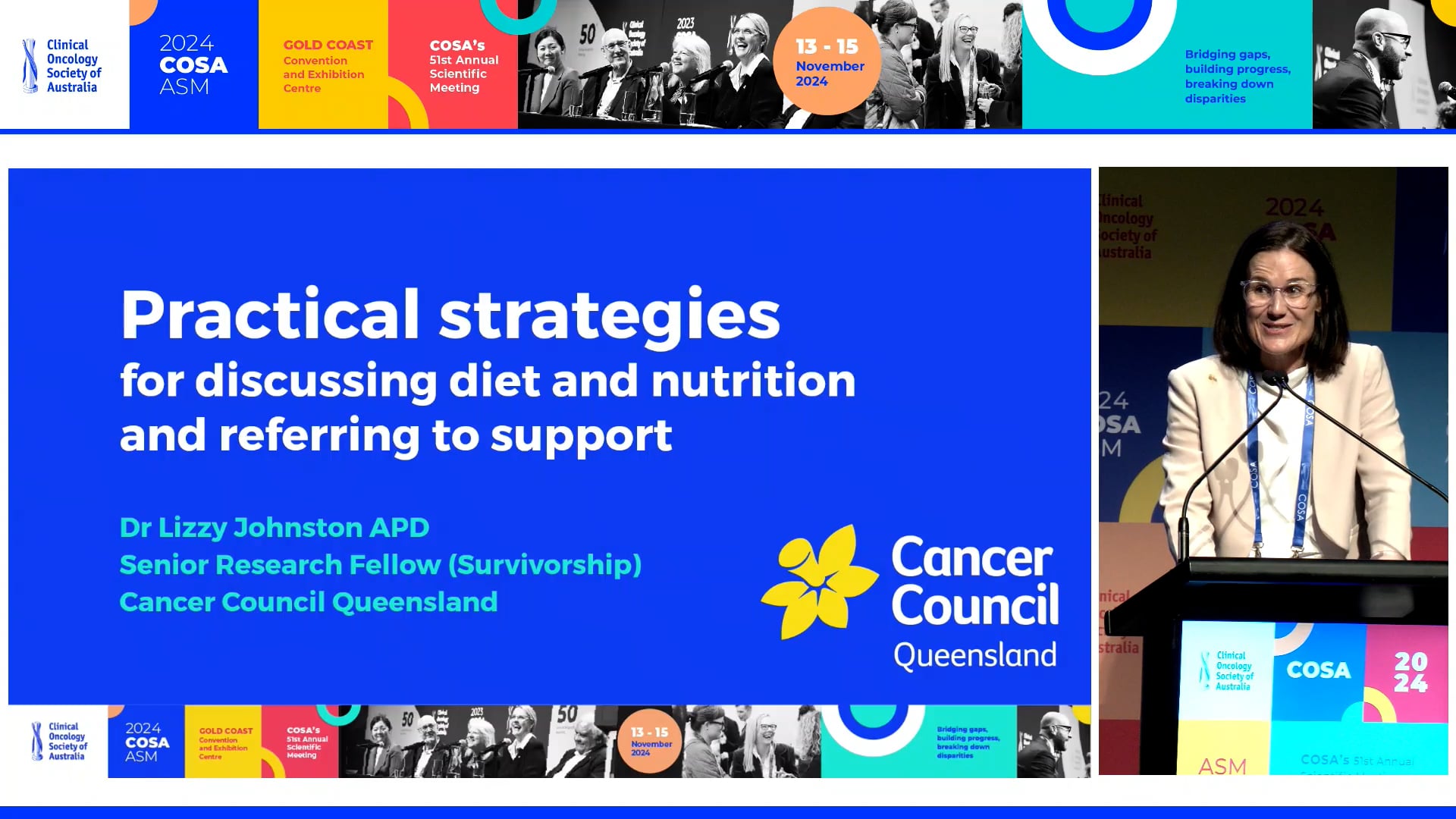Practical strategies for discussing diet and nutrition and referring to support Dr Lizzy Johnston