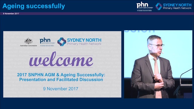Ageing successfully Dr Norman Swan