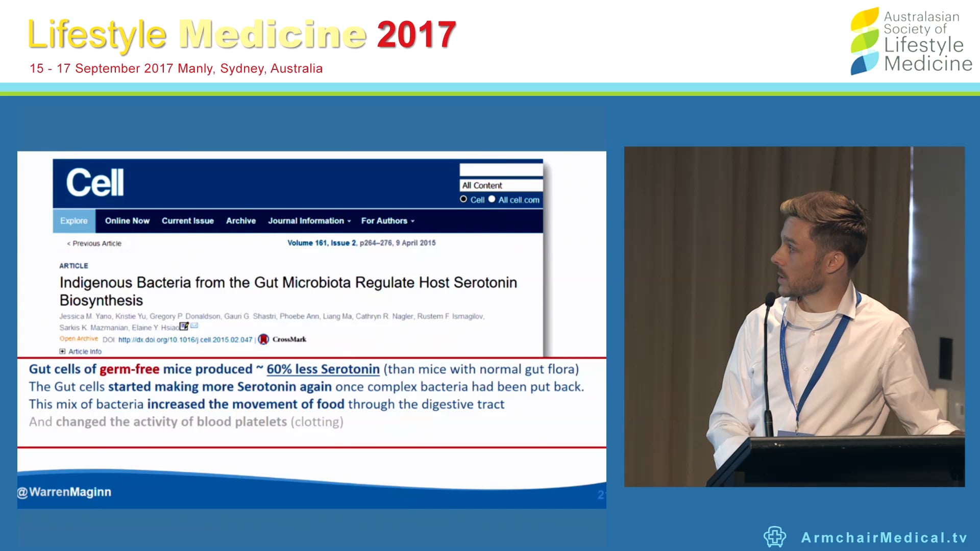 Analysing the Gut-Brain Connection Warren Maginn