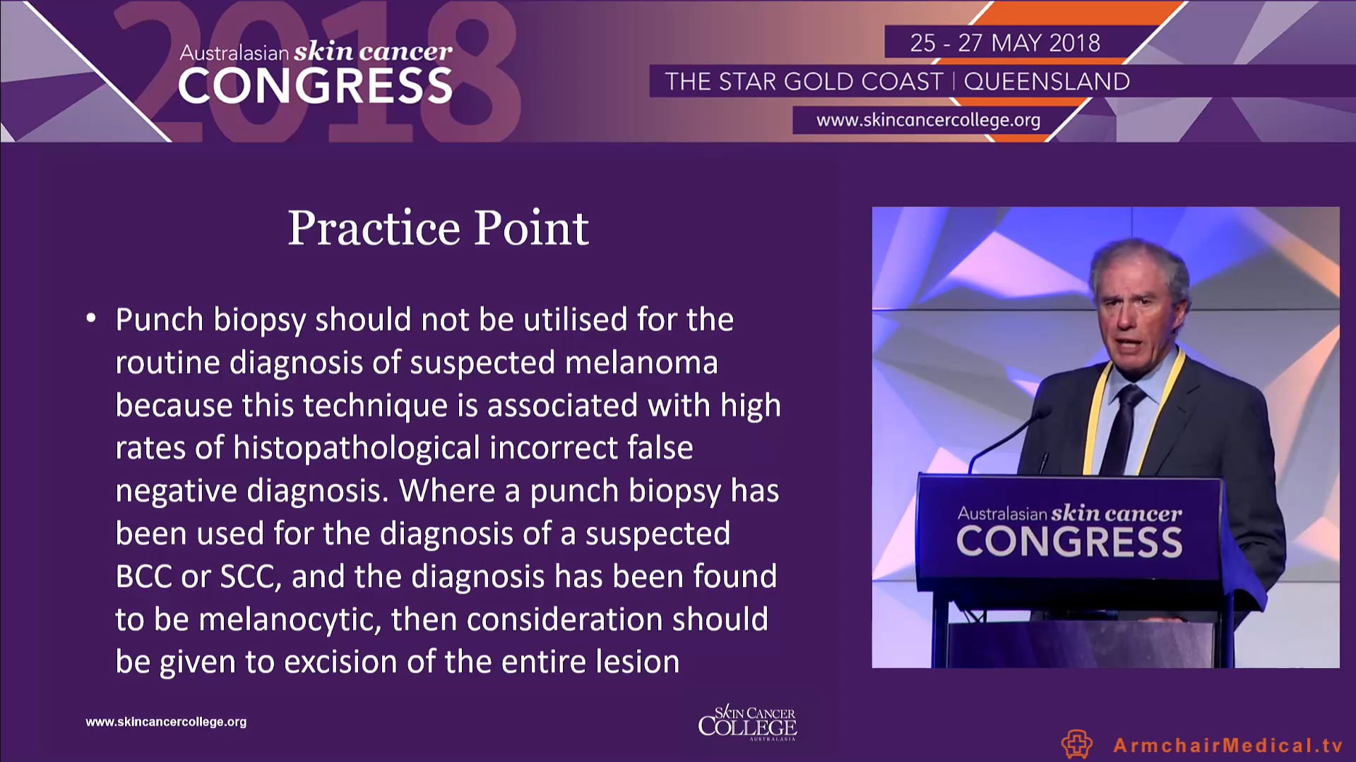 Biopsy of pigmented lesions Dr Keith Monnington