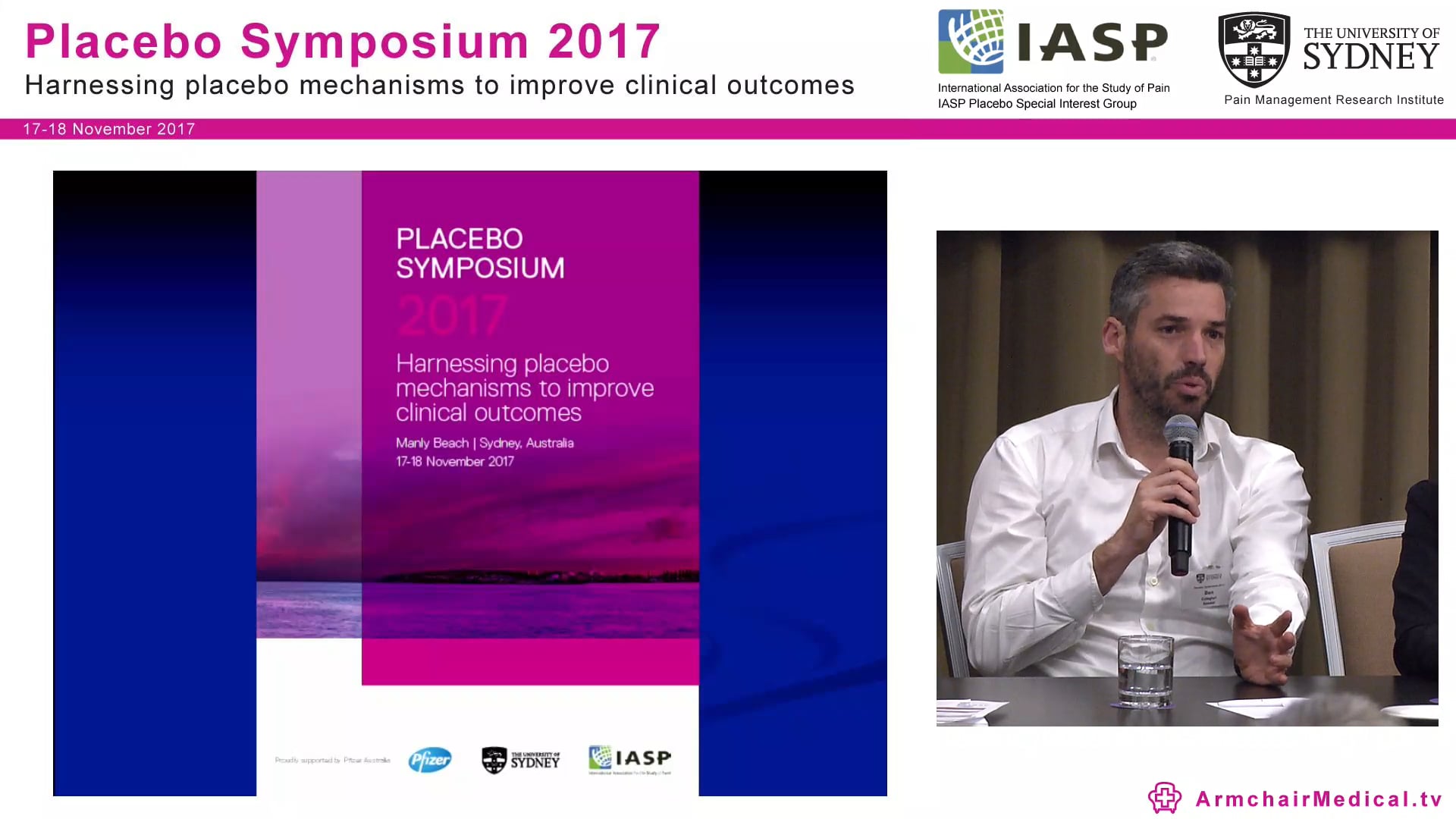 Day 1 Panel Discussion – Clinical Applications Chair Prof. Michael Nicholas