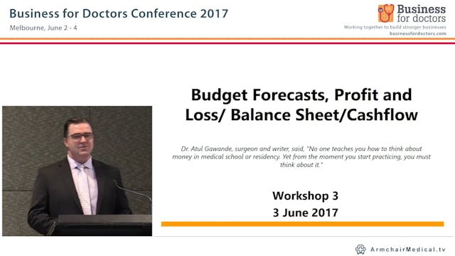 Budget Forecasts, profit and Loss, Ba...