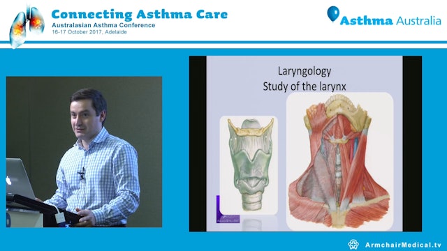 Laryngeal causes which present with symptoms of cough, wheeze or shortness of breath Theo Athanasiadis
