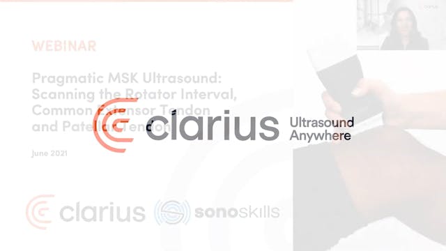 Pragmatic MSK Ultrasound： Scanning th...