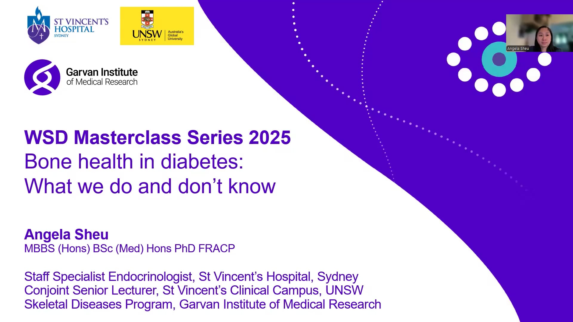 Bone Health in Diabetes Dr Angela Sheu