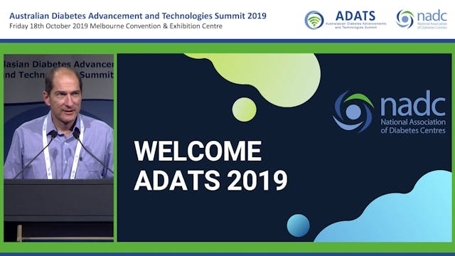 Welcome to ADATS 2019 Tony Russell Na...