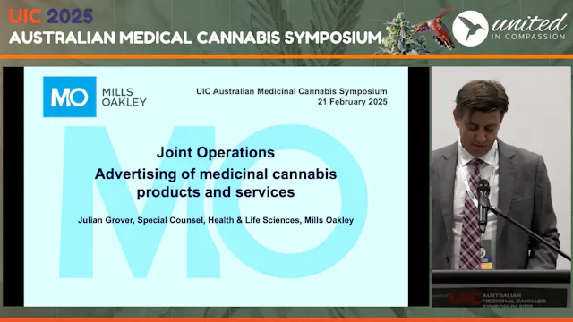 Advertising of medicinal cannabis pro...