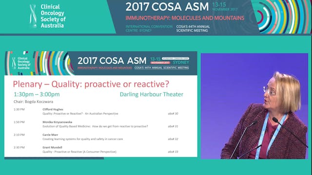 Quality Proactive or Reactive Panel D...