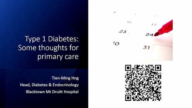 Type 1 Diabetes For Primary Care Asso...