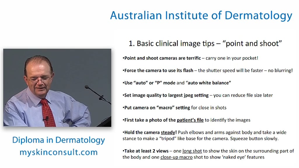 Photography and image management merge Dr. Ian McColl John Flynn Private Hospital