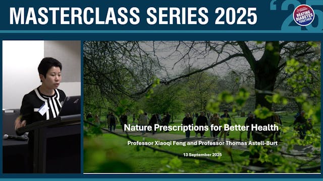Nature prescription Professor Xiaoqi ...