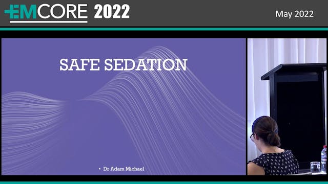 Safe Sedation - consent Dr Adam Michael