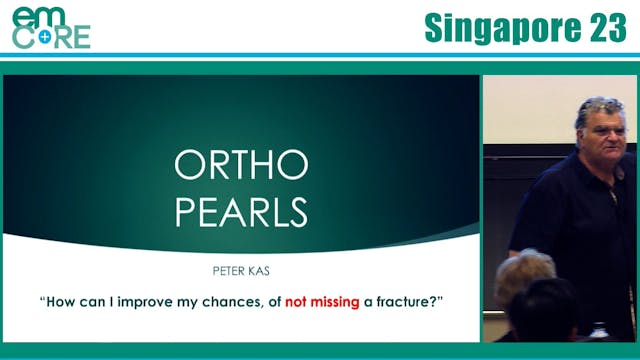 Ortho Pearls Assoc Prof Peter Kas