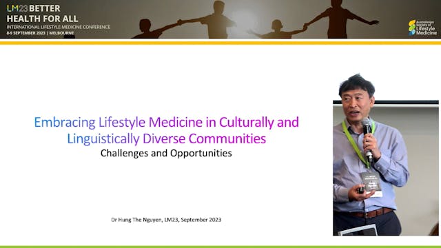 Embracing Lifestyle Medicine in Cultu...