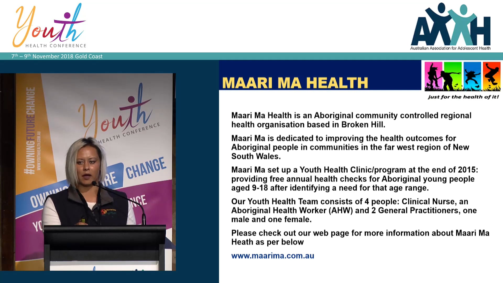 Evaluation of an eHealth assessment tool among Aboriginal young people Miss Tarissa Staker Youth Worker Maari Ma Health Aboriginal Health Corporation