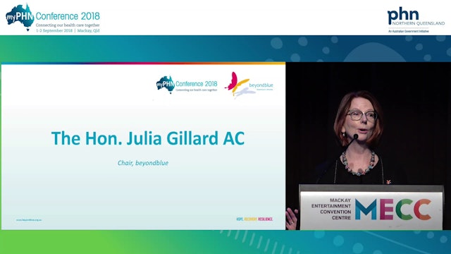 beyondblue The Hon. Julia Gillard AC Chair, beyondblue