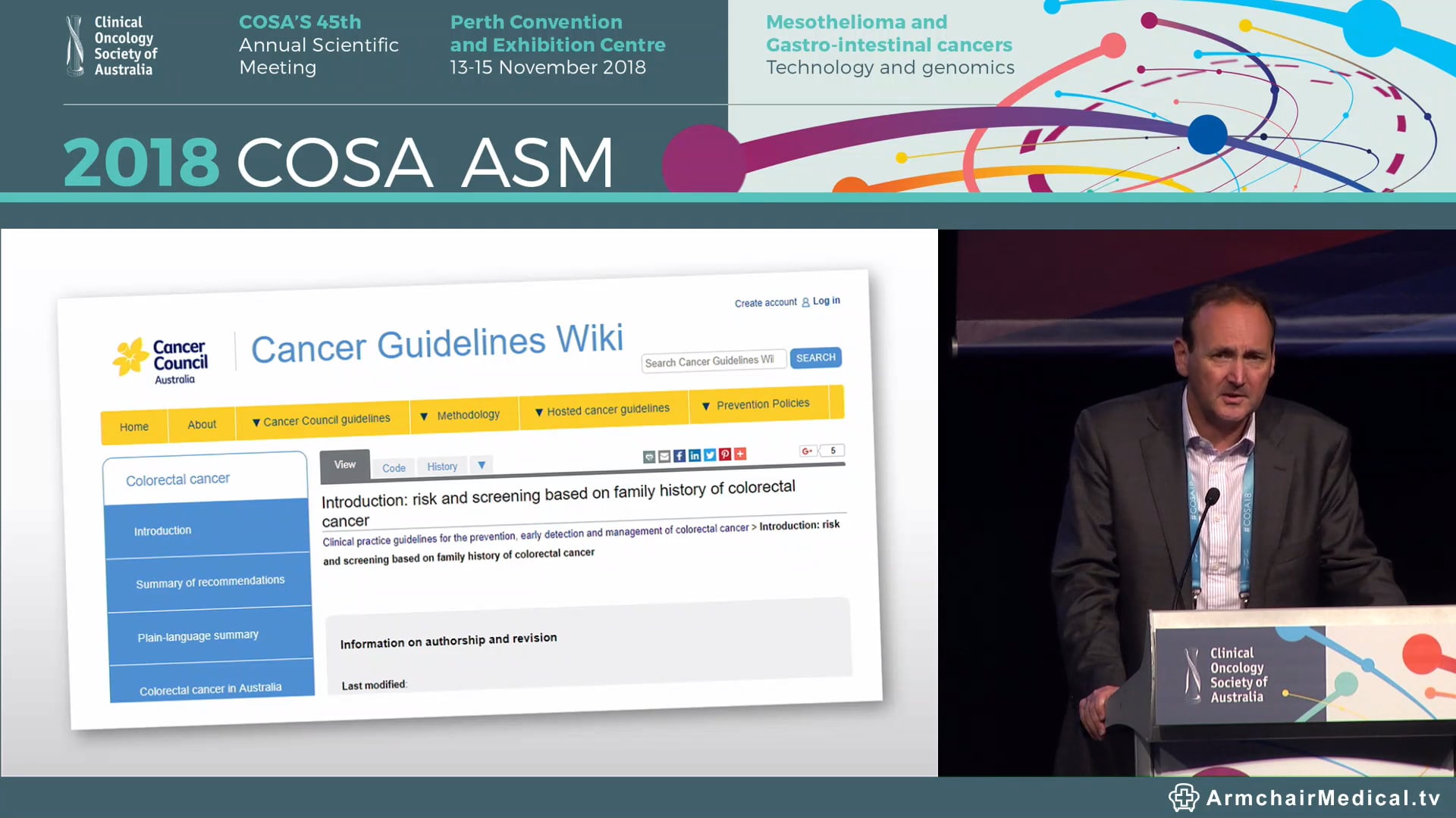 Implementation of colorectal cancer risk prediction in primary care. - Prof Jon Emery