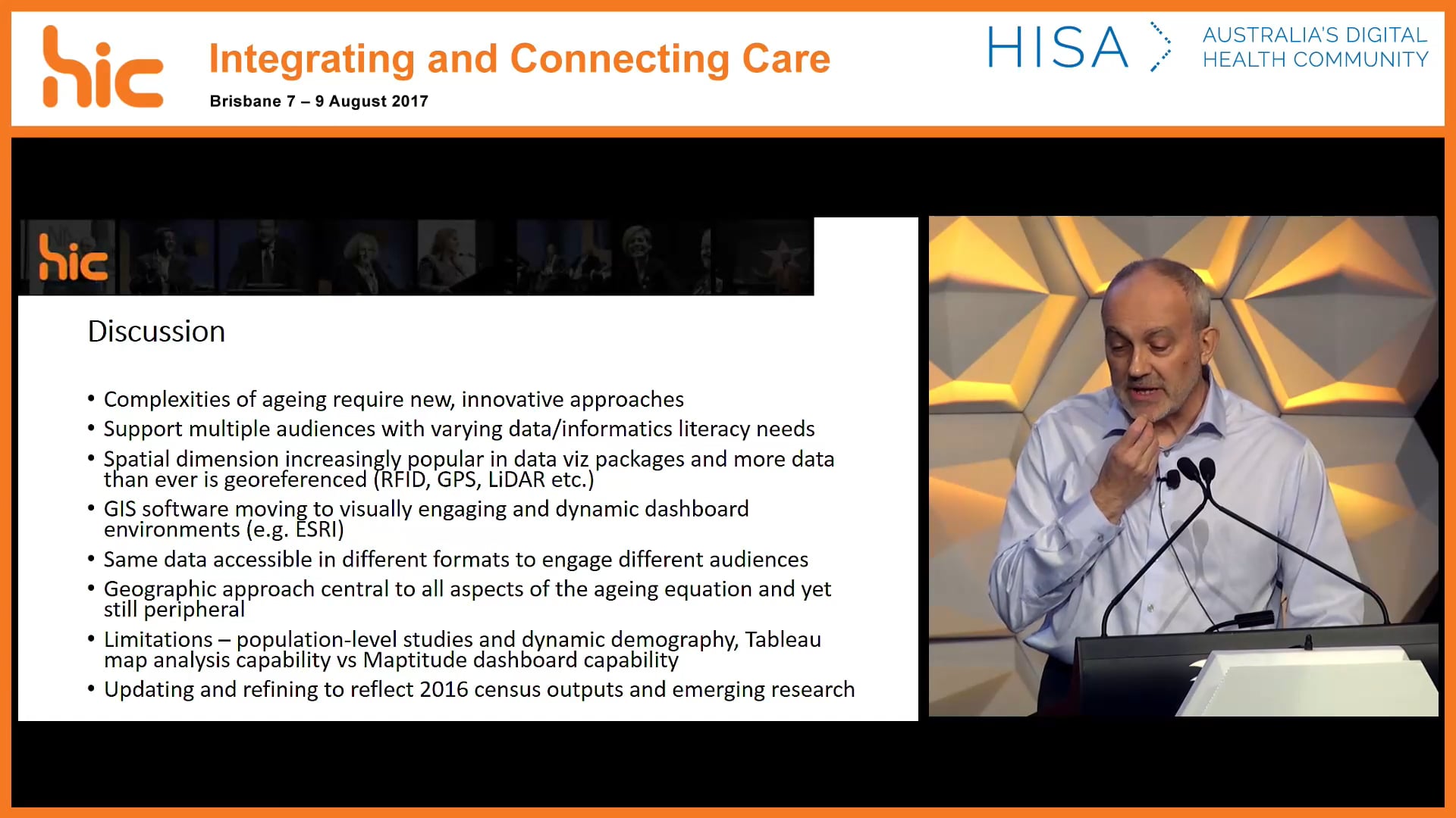 A spatial dashboard for Alzheimer’s disease in New South Wales Hamish Robertson