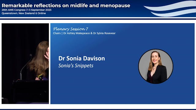 Sonia's Snippets Dr Sonia Davison