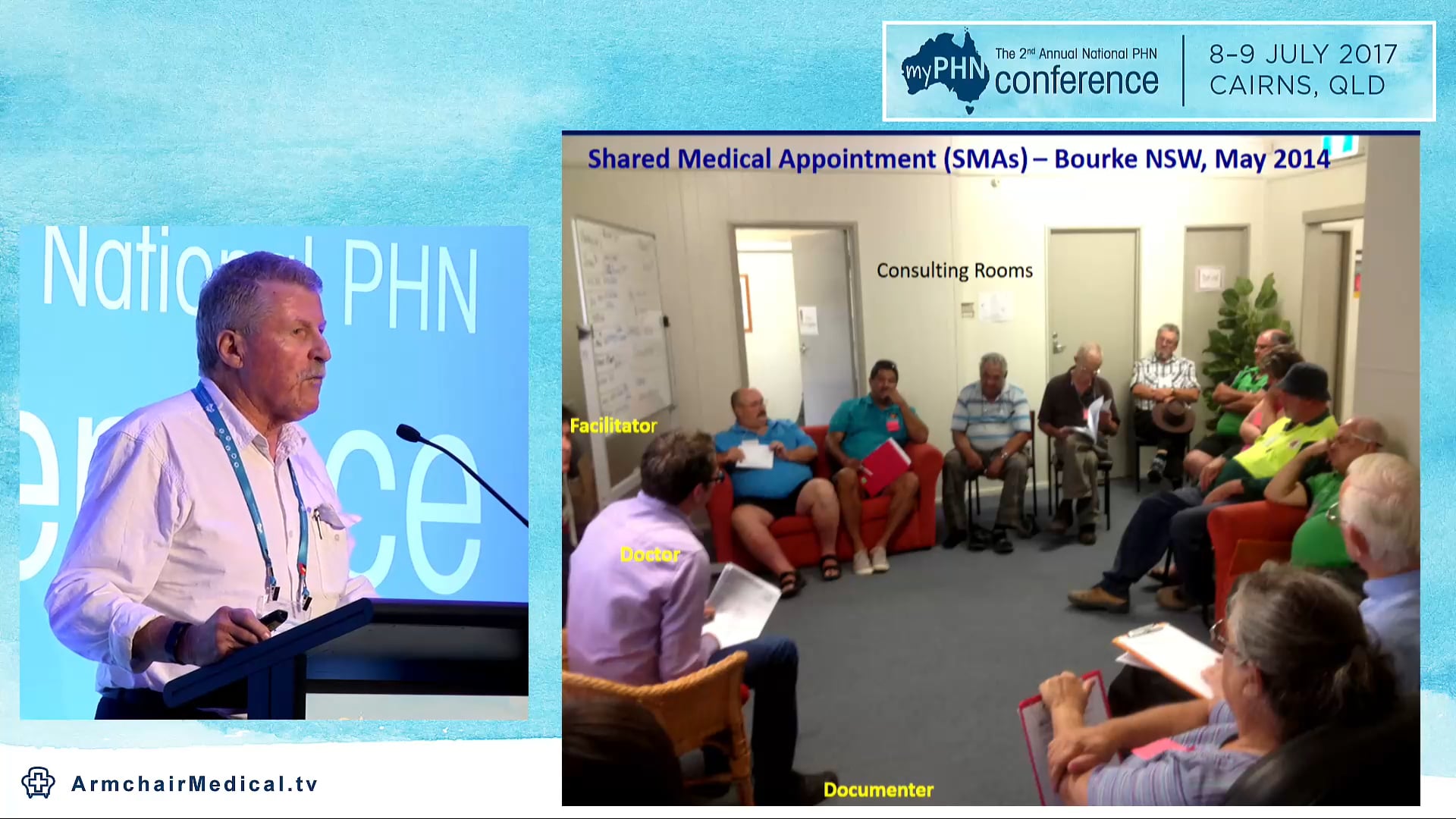 Programmed Shared Medical Appointments as a developing option for managing chronic disease Prof Garry Egger