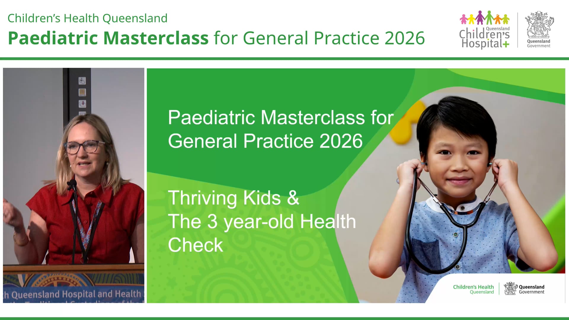 Thriving Kids - preschool checks and developmental surveillance