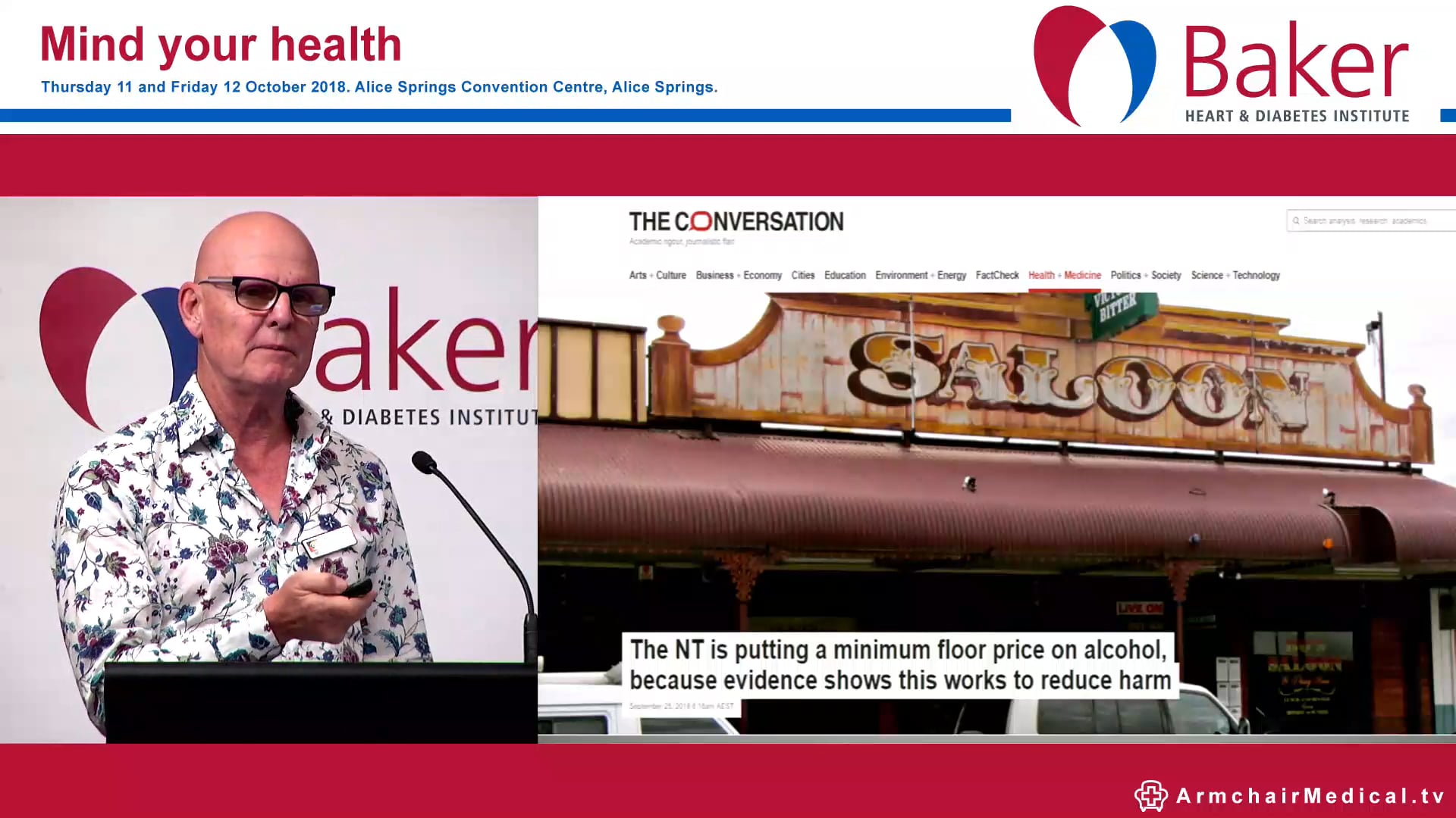 Alcohol policy reforms Assoc Prof John Boffa