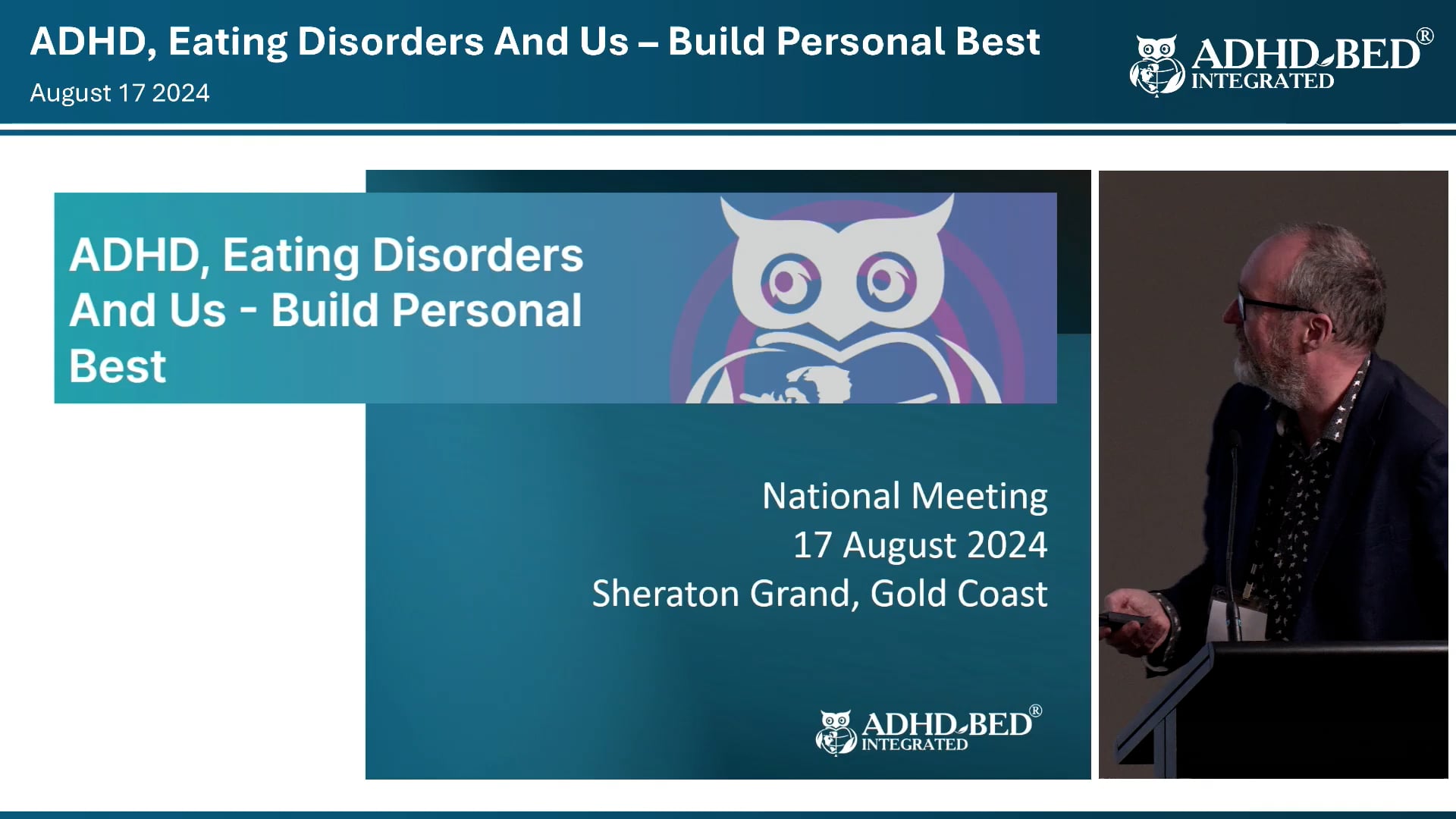 Eating Disorders Primer ADHD and BED Professor Richard Newton