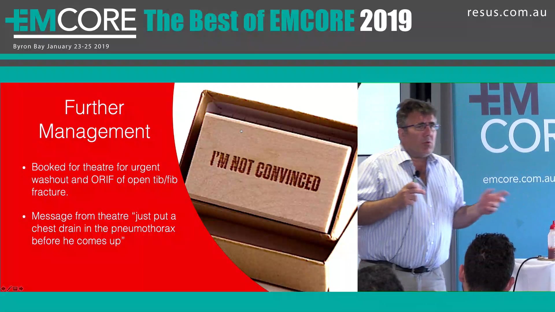 Occult Pneumothorax Drain or Not to Drain Will Davies