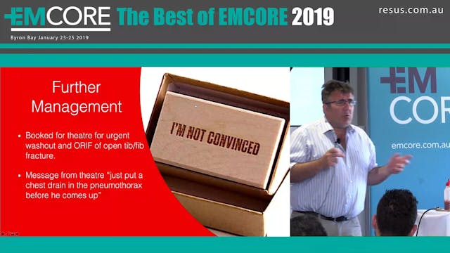 Occult Pneumothorax Drain or Not to D...