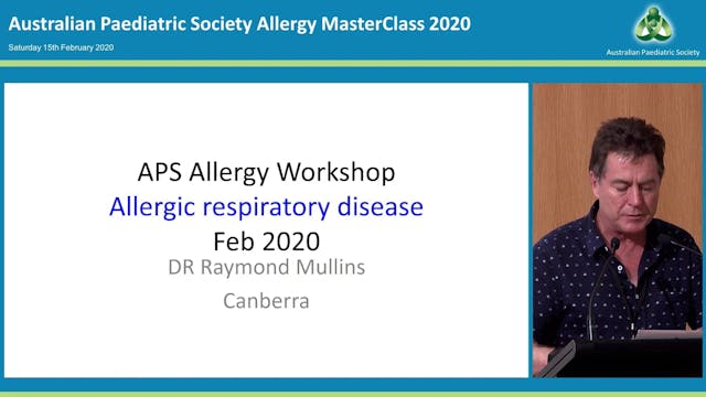 Allergic Respiratory Disease Dr Raymo...