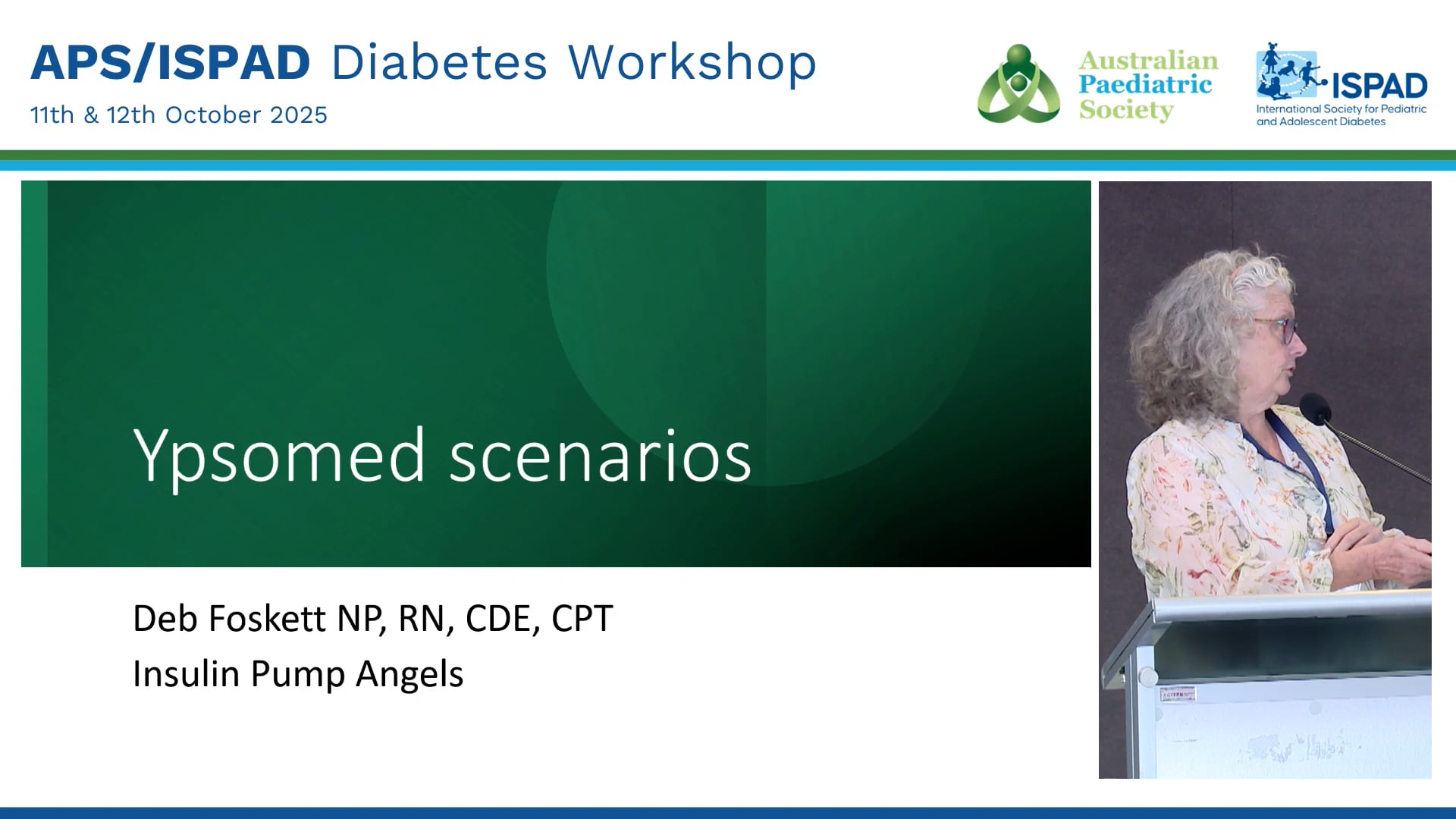 Toddler vs Adolescent - AID management strategies YpsoMed Deb Foskett