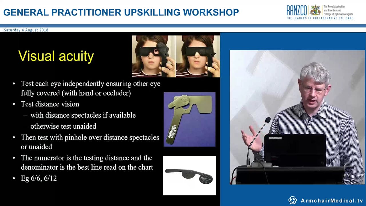 Eye examination made easy a practical approach for the GP Dr Fraser