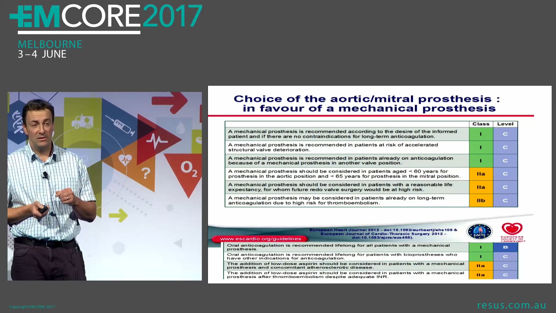 Mechanical Valve, on Anticoagulants, New Intracranial Bleed Now What Dr Michael Sheridan Emergency Director Geelong Hospital
