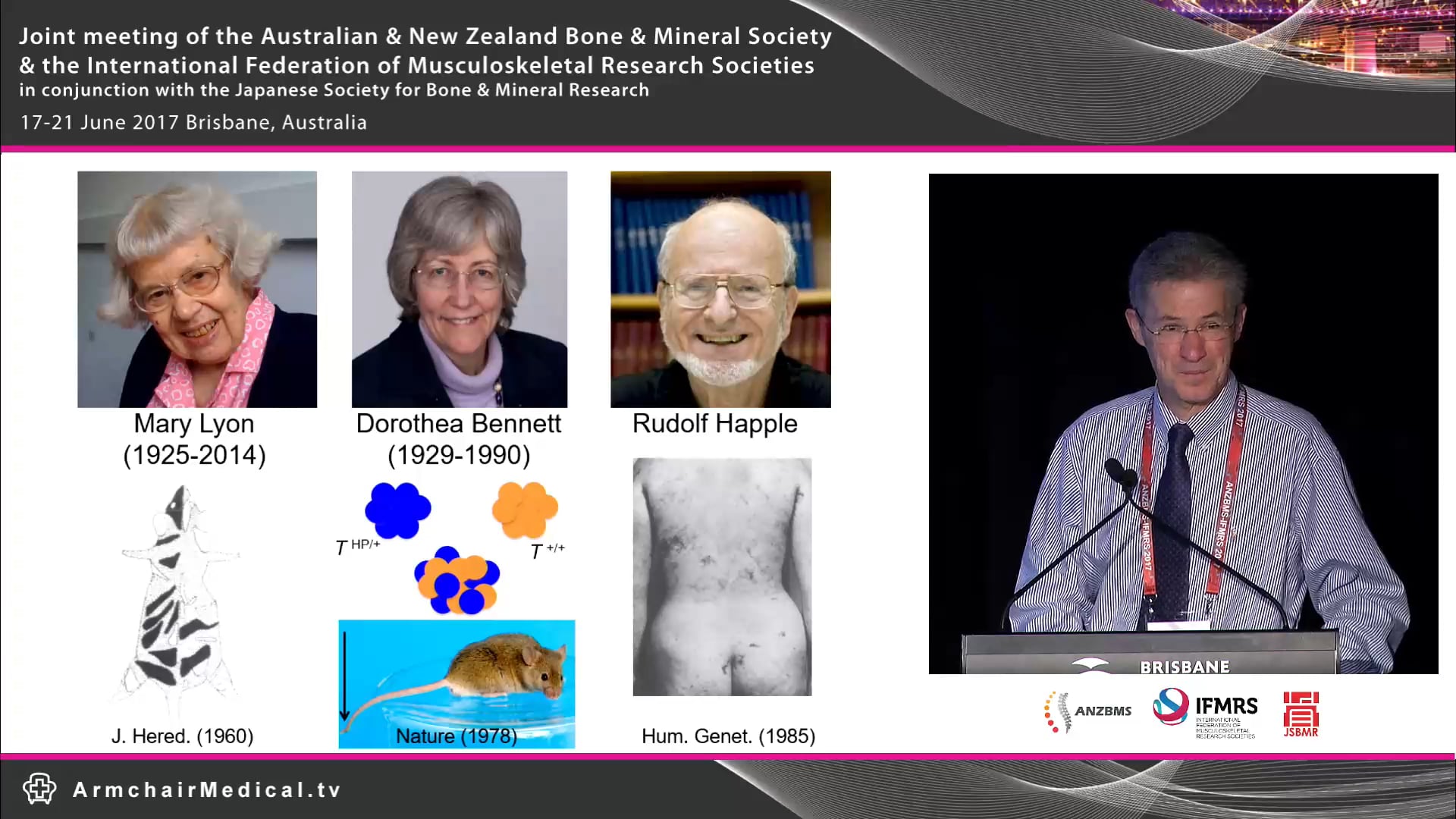Non-heritable malformative skeletal diseases caused by somatic mutation Prof Matt Warman