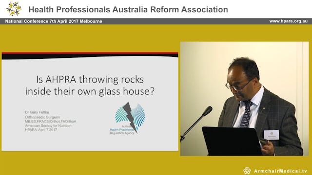 Is AHPRA throwing rocks inside their ...