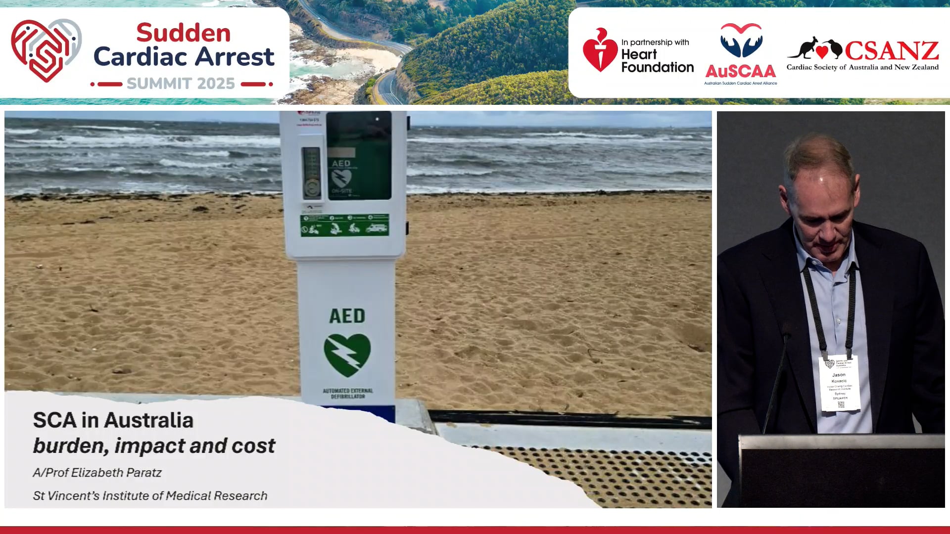 Sudden Death in Australia burden, impact and cost AProf Elizabeth Paratz