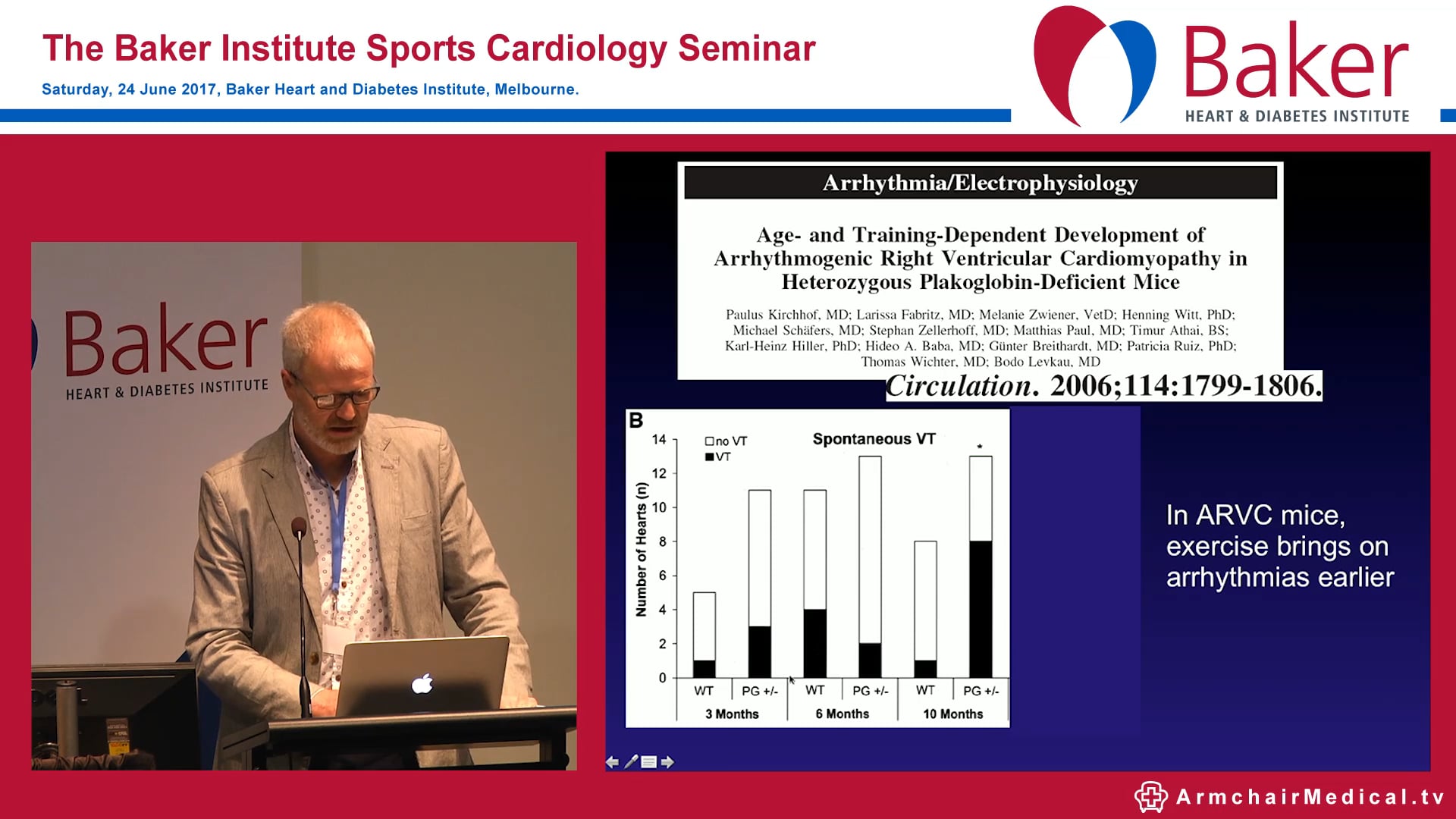 ARVC or Athlete's Heart? Assoc Prof David Prior