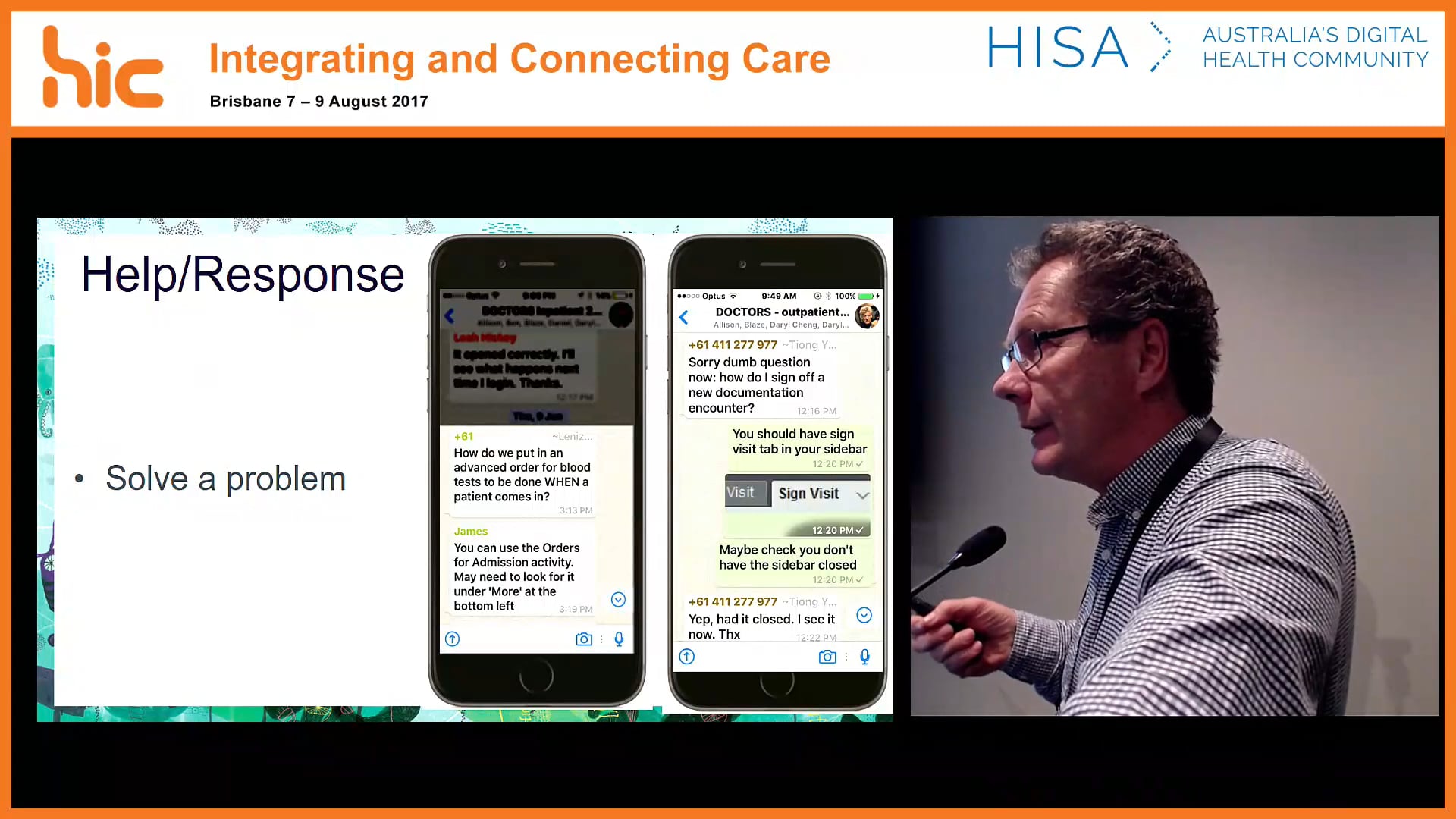 Using social media tools to enhance end user support - the Royal Children’s Hospital EMR go-live experience Adrian Hutchinson