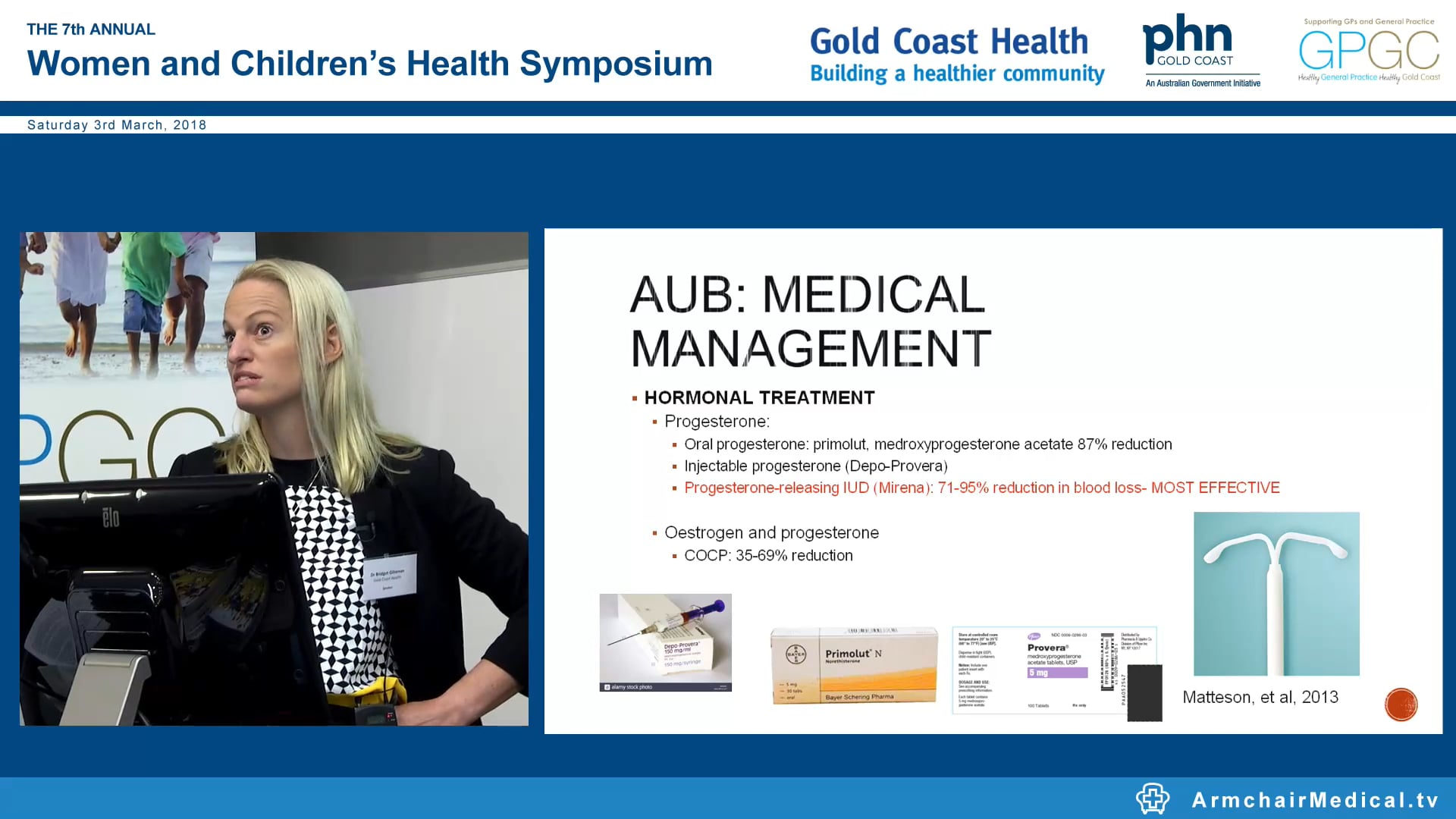 Abnormal uterine bleeding Dr Bridget Gilsenan