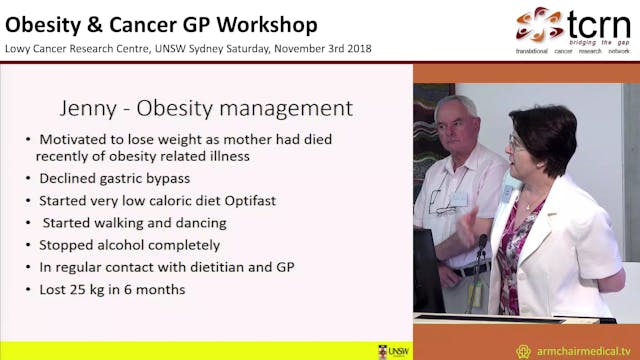 Management of obesity post cancer tre...