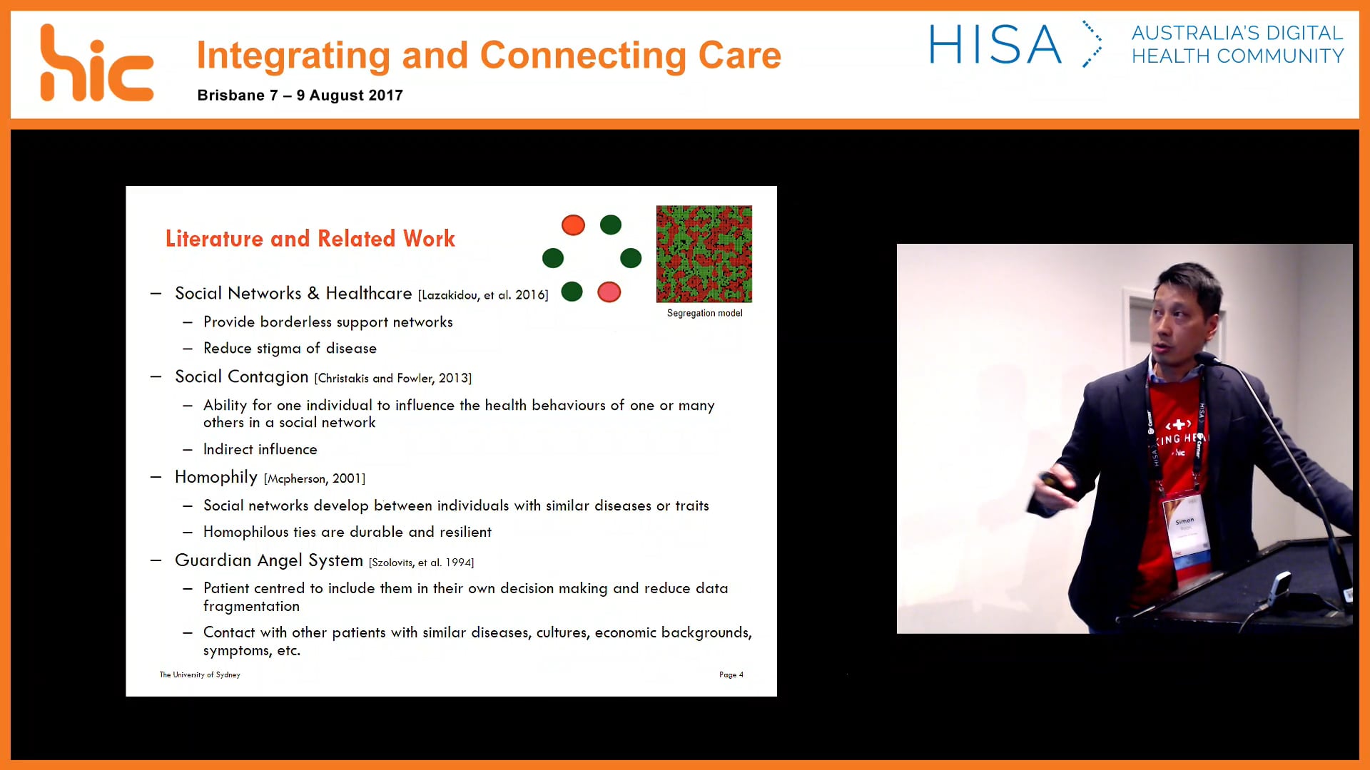 Socialising health burden through different network topologies A simulation study AProf Simon Poon