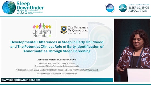 Developmental differences in sleep in...