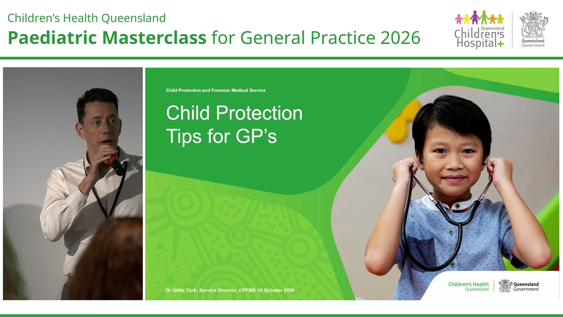 Child protection Dr Otilie Tork CPFMS
